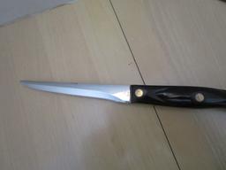 Cutco No. 1720 Paring Knife, No. 1721 Trimmer Knife and No. 1729 Petite Carver