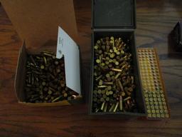 22 Long and 380  Ammunition, Clip for 22 and Hard Plastic Cartridge Storage Case