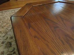 Octagonal Wood Coffee Table