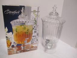 Shannon Crystal Stratford Beverage Dispenser