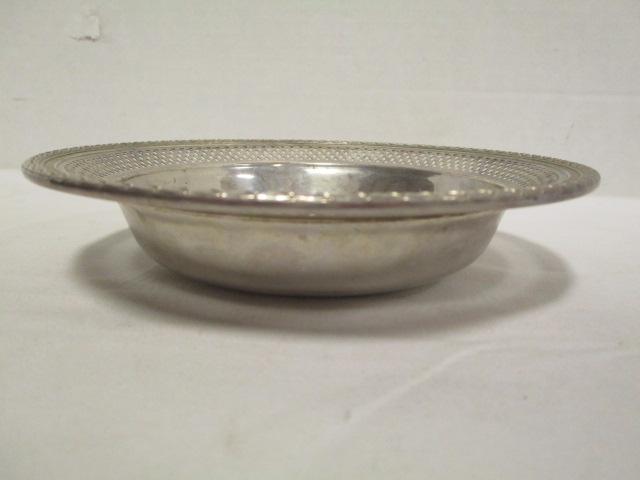 Fisher Sterling Silver Lattice Edge Bowl