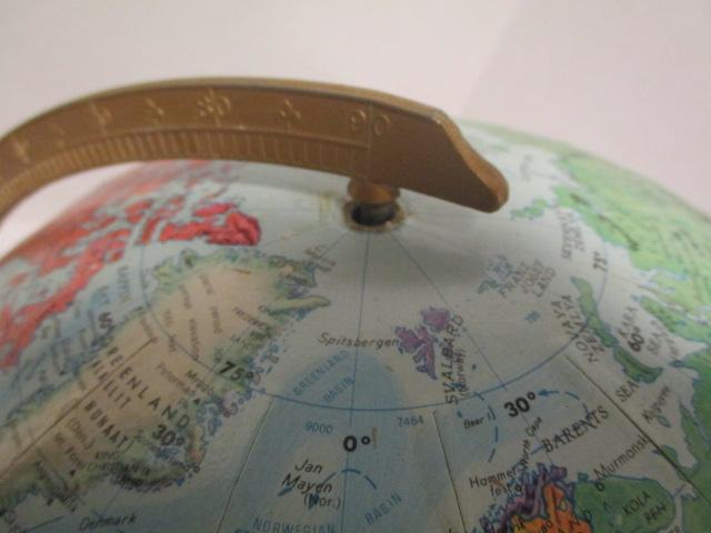 Vintage 12" Reploge World Nation Series Globe