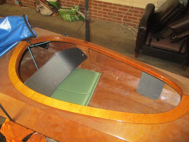 2 Person Custom Built Wood 20' Kayak with Sealine Smart Track Control System