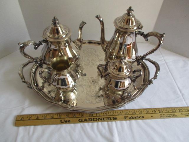 Five Piece Oneida Silverplated Tea/Coffee Service