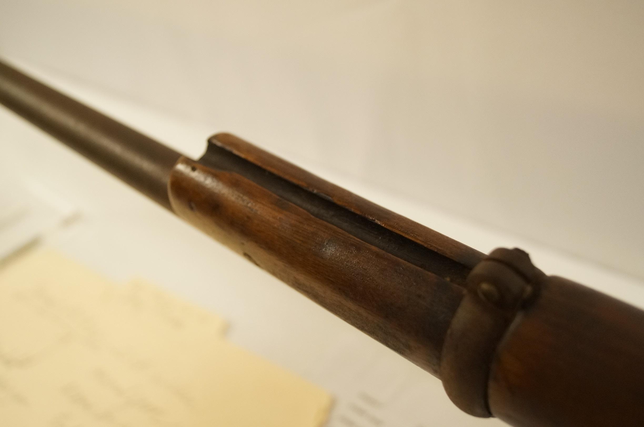 1861 Tower Enfield Musket Signed by CSA Soldier - Jerry Atkins w/ Papers