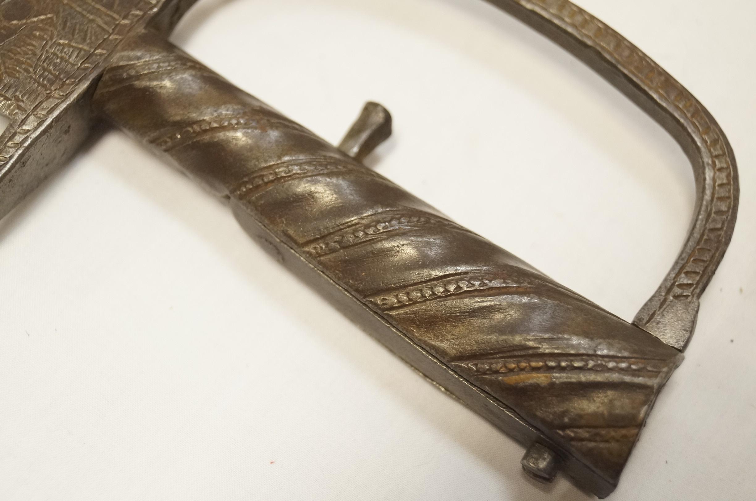 Rare 19th Century Indian Made Baker Rifle Sword Bayonet