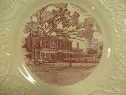 Two Wedgwood Collector's Plates-"Bell Tower Furman University First Edition"