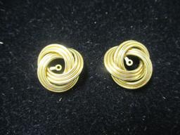 14k Gold Earring Jackets