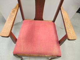 Vintage Oak Arm Chair