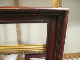 Three Vintage Wood Picture Frames