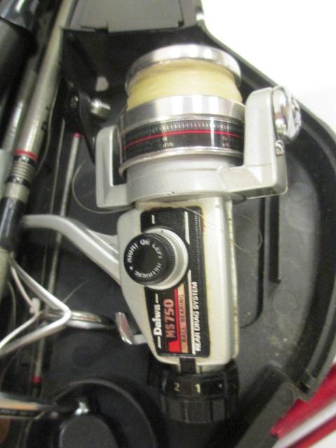 Daiwa Minispin Rod & Reel in Case, Zebco Rod & Reel, Kirkham's