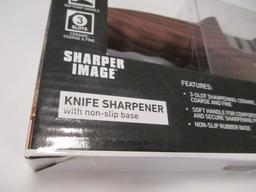 New Sharper Image Knife Sharpener and Paderno 4-Blade Spiralizer