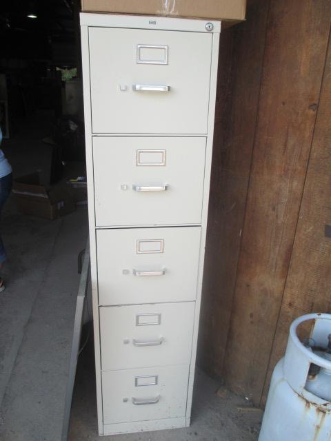 Hon 5 Drawer File Cabinet