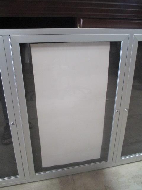 3 Door Locking Wall Display Case (no key)