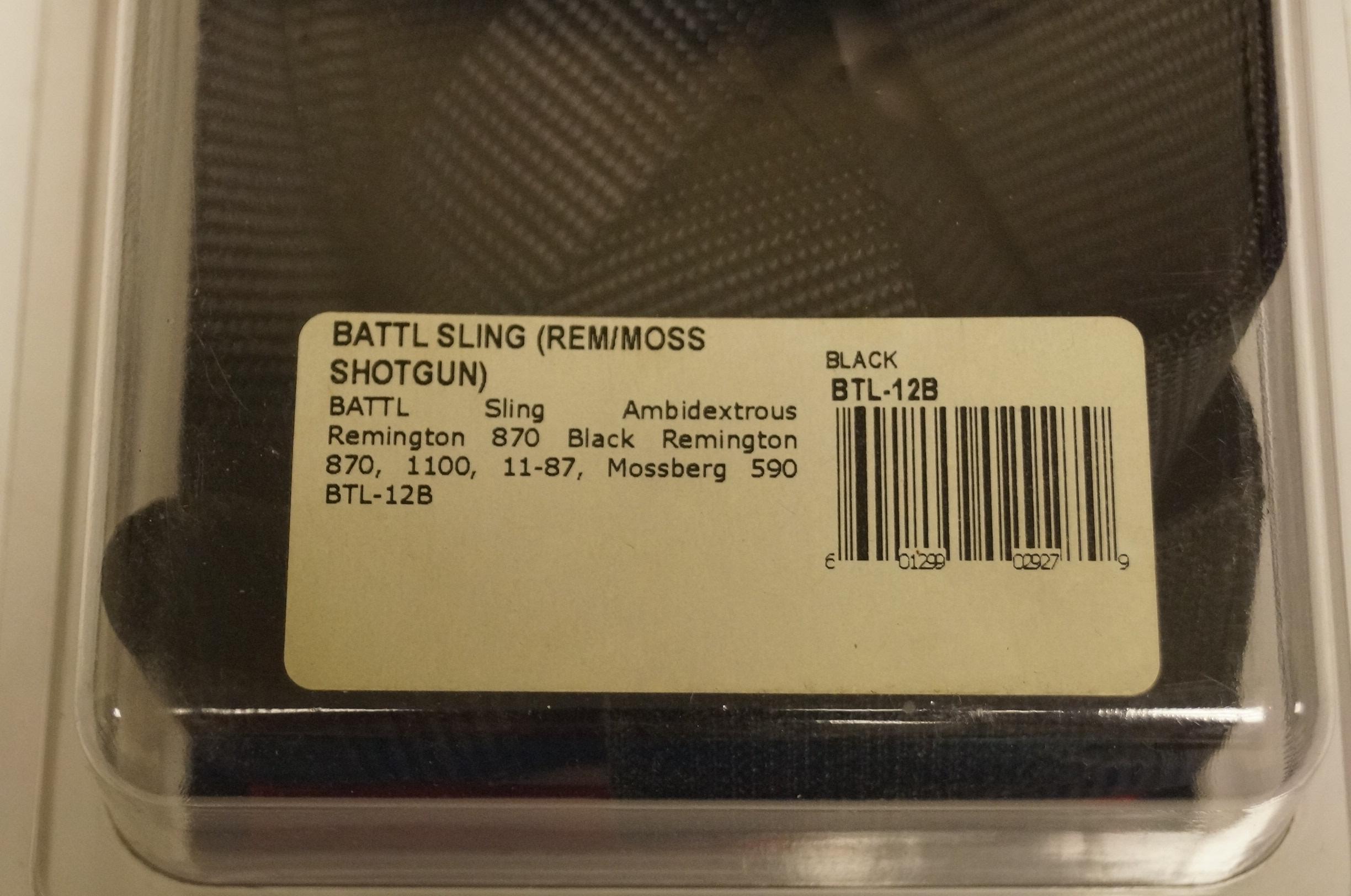 NIB Galco Gunleather - BTL-12B - Battle Sling (REM/MOSS Shotgun) - See Pics for other Fits