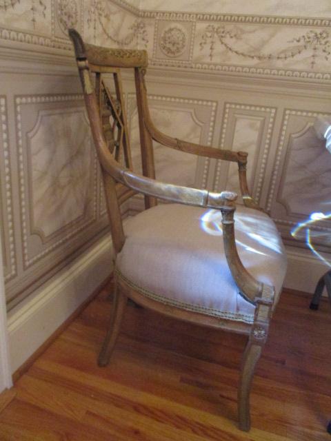 Italian Carved Occasional Chair Early 1900's