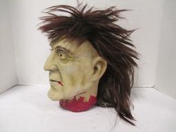 Latex Severed Male Head Halloween Party Decoration