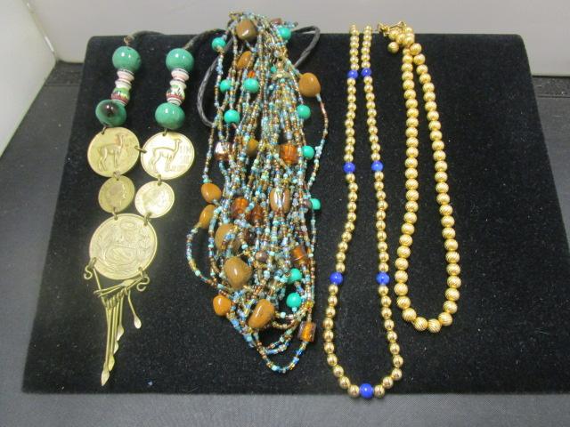 Lot of 4 Beaded Necklaces