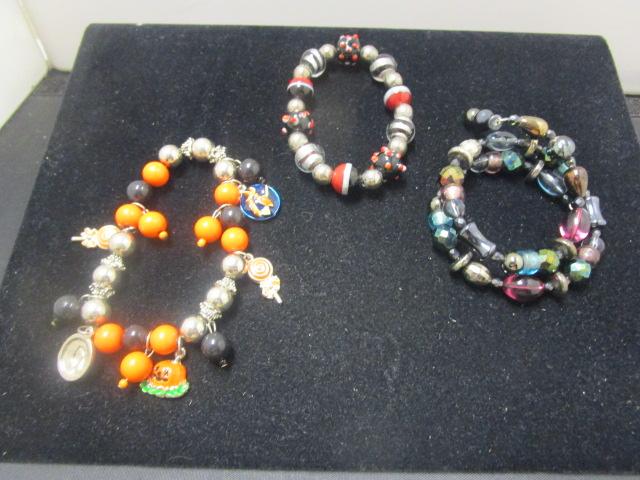 3 Beaded Bracelets