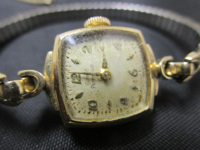 2 Vintage Ladies Watches and Watch Bands