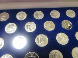 Franklin Mint-The Official Signers of the Declaration Mini Coin Collection