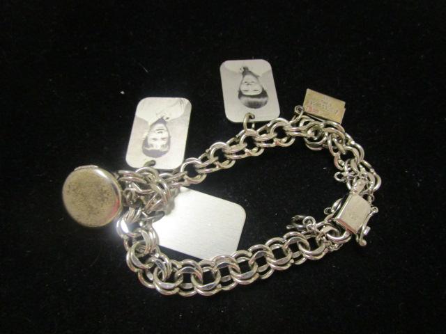 Sterling Silver Charm Bracelet