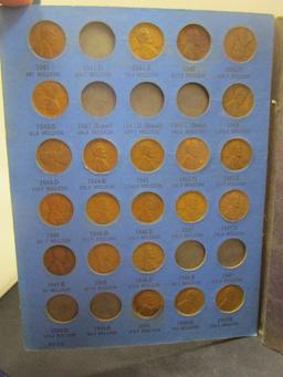 (2) 1941- 1974 Lincoln Cent Books- Incomplete