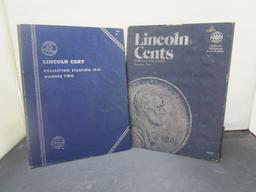 (2) 1941- 1974 Lincoln Cent Books- Incomplete