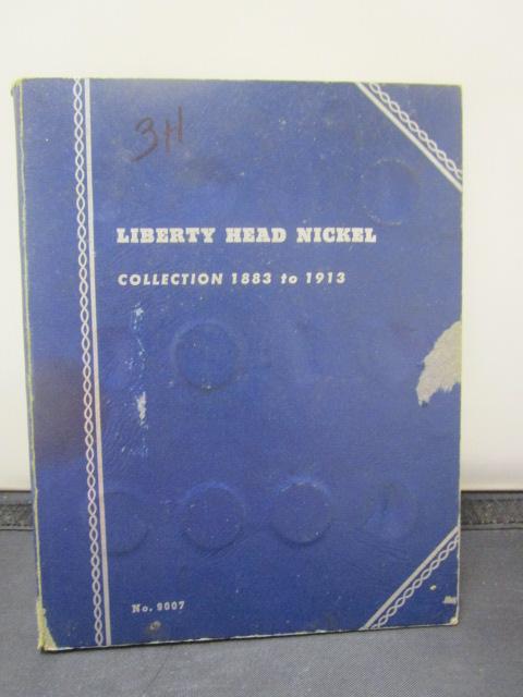 Liberty Head Nickel Book- Incomplete