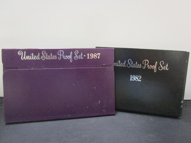 2 US Proof Sets