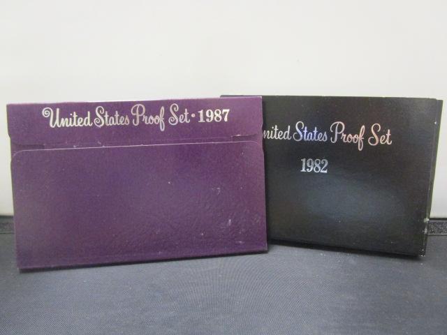 2 US Proof Sets