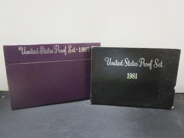 2 US Proof Sets