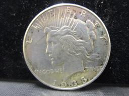 1935 Peace Silver Dollar