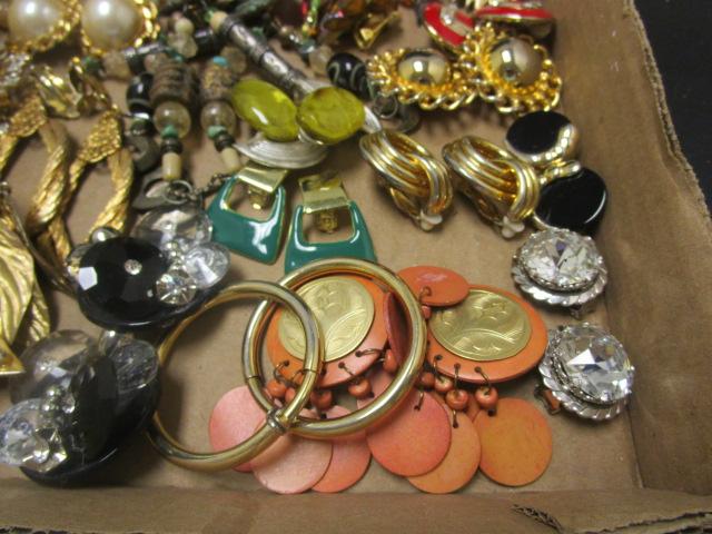 Large Lot of Clip Earrings