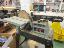 Delta 4" Belt/6" Disc 1/3 HP Sander on Stand