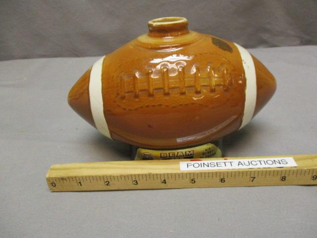 Vintage Jim Beam Kentucky Football Decanter - No Stopper