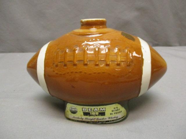 Vintage Jim Beam Kentucky Football Decanter - No Stopper