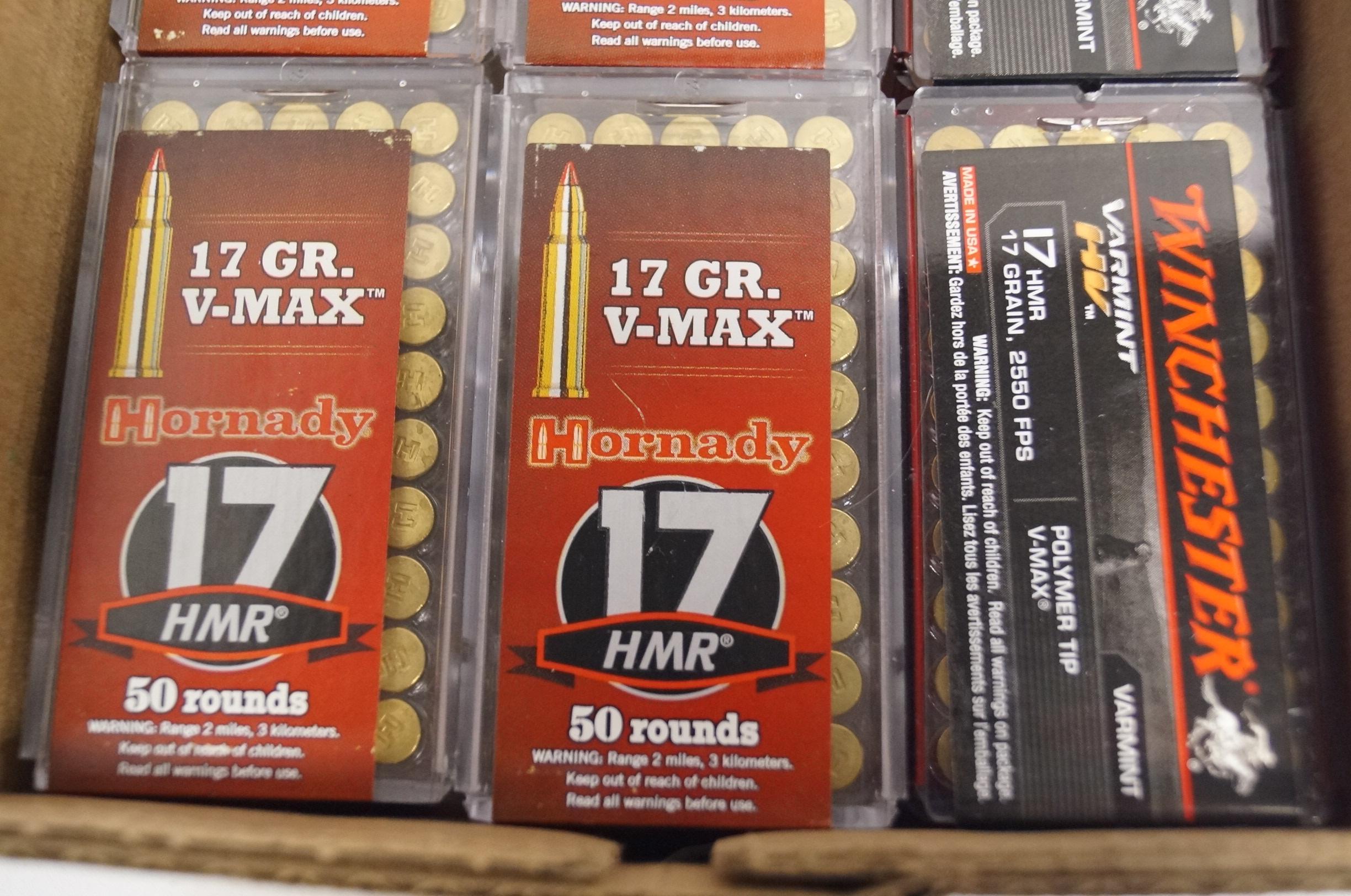 400rds. Of .17 HMR Ammunition