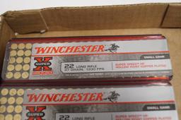 700rds. Of Winchester Super X .22 LR Ammunition