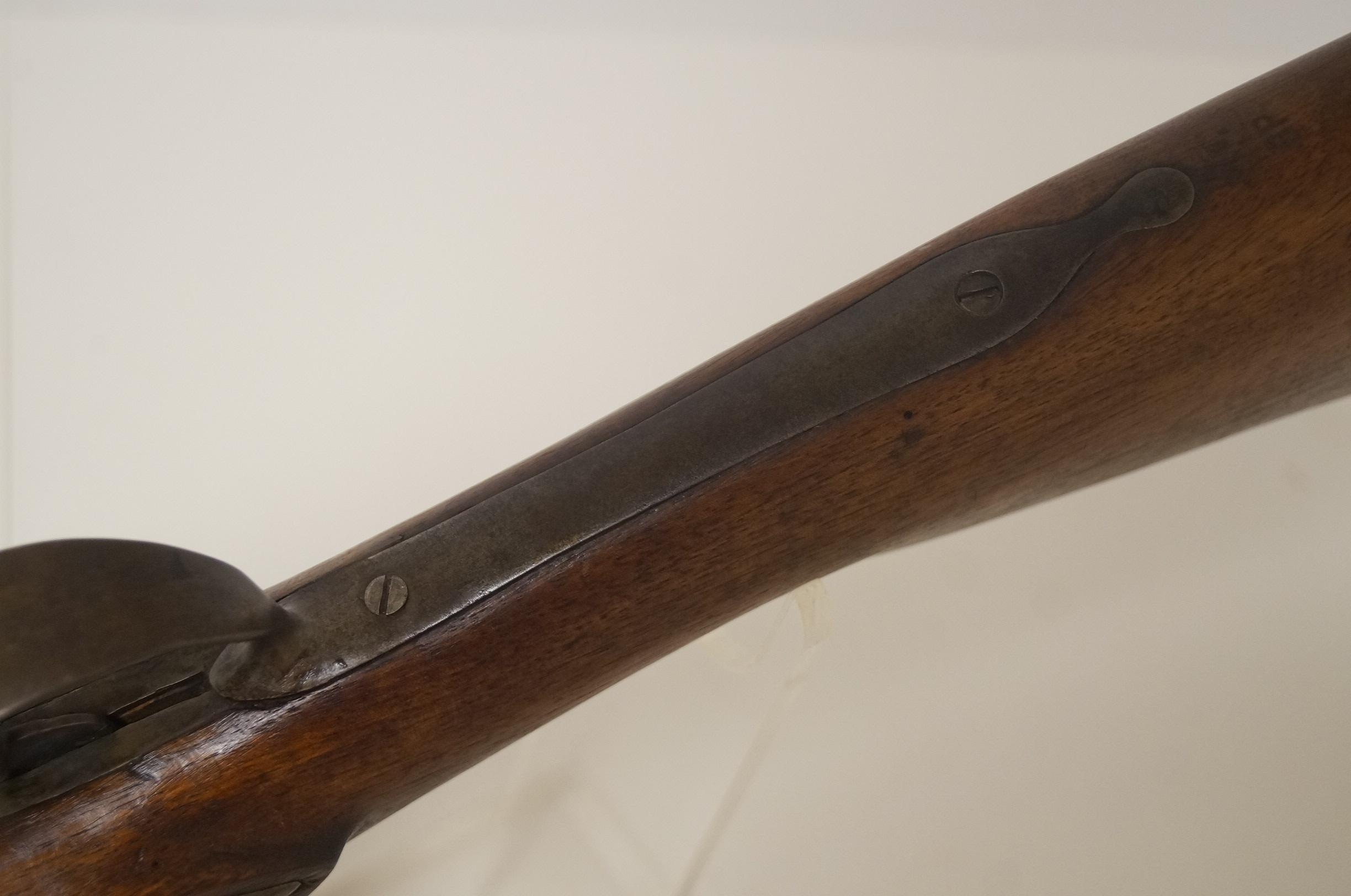 Unique Virginia State Issued First 1814 Model Springfield Standard Issue Army Flintlock Musket