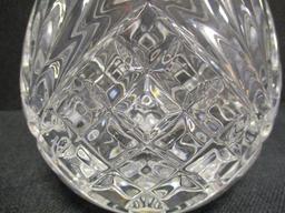 Shannon Crystal Decanter and 4 Crystal Coasters