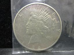 Peace Silver Dollar-1925S
