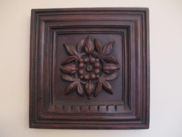 Pair of Molded Wall Plaques