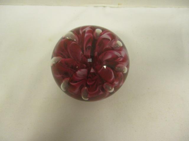 Art Glass Paper Weight