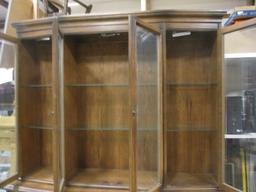 2 Piece Bow Front China Cabinet