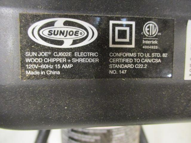 Sunjoe 15Amp Electric Wood Chipper/Shredder