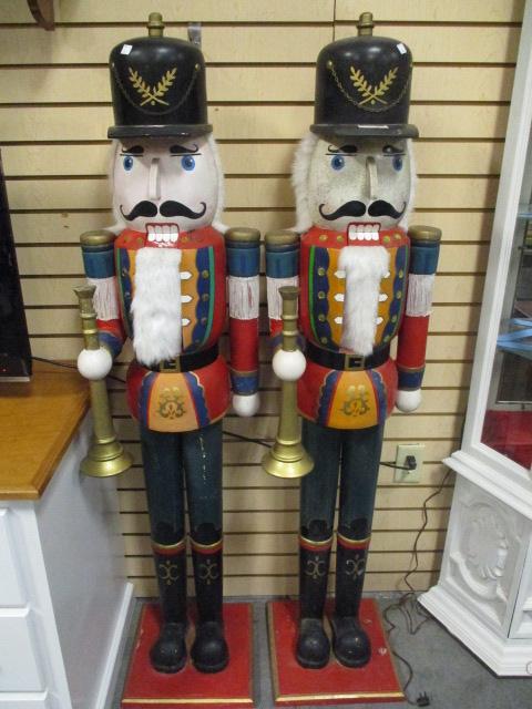 Pair of Large Front Porch Nutcrackers