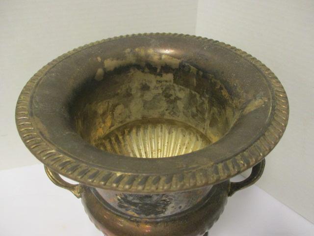 Silverplated Champagne Bucket and Two Covered Serving Dishes