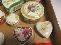 Trinket Boxes-Andrea by Sadek, Gerold Porzellan, San Francisco Music Box, etc.