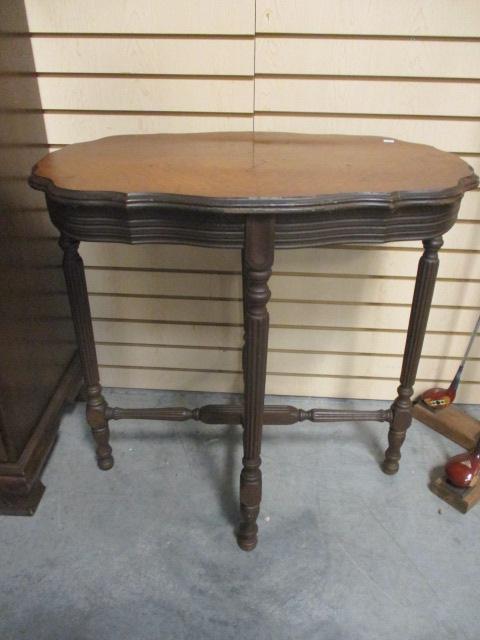 Antique Scallop Edge Table